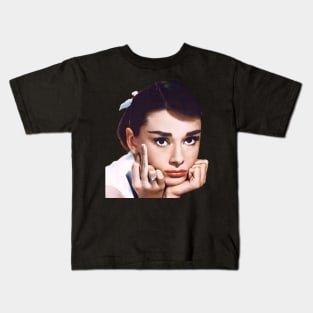 Audrey Hepburn Kids T-Shirt